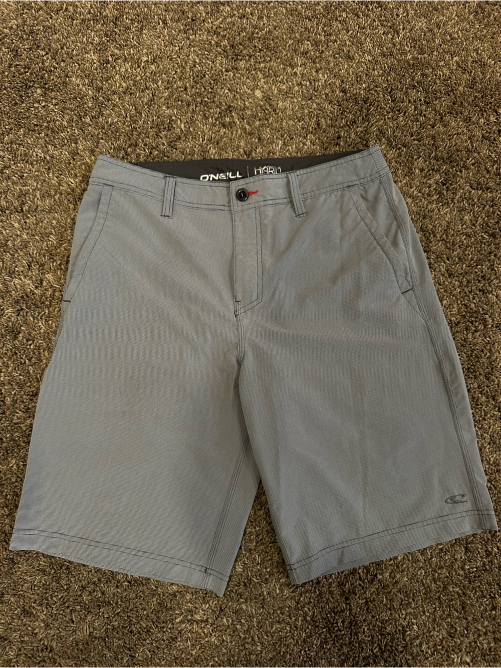 O'Neill Men's Light Gray Cargo Shorts